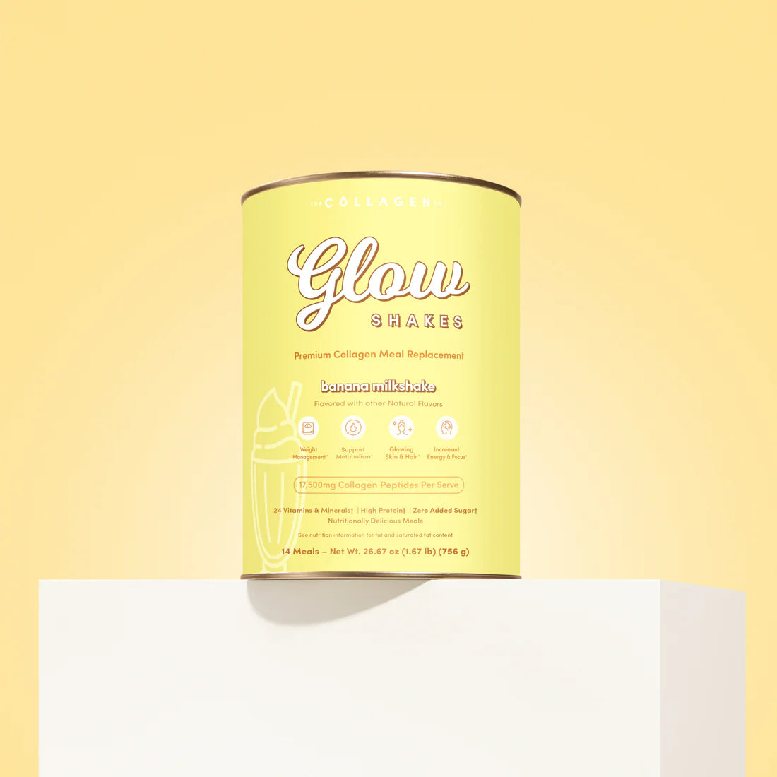 Milkshake Collagen Meal Replacement - 756g