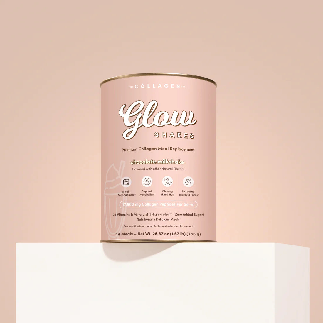 Milkshake Collagen Meal Replacement - 756g