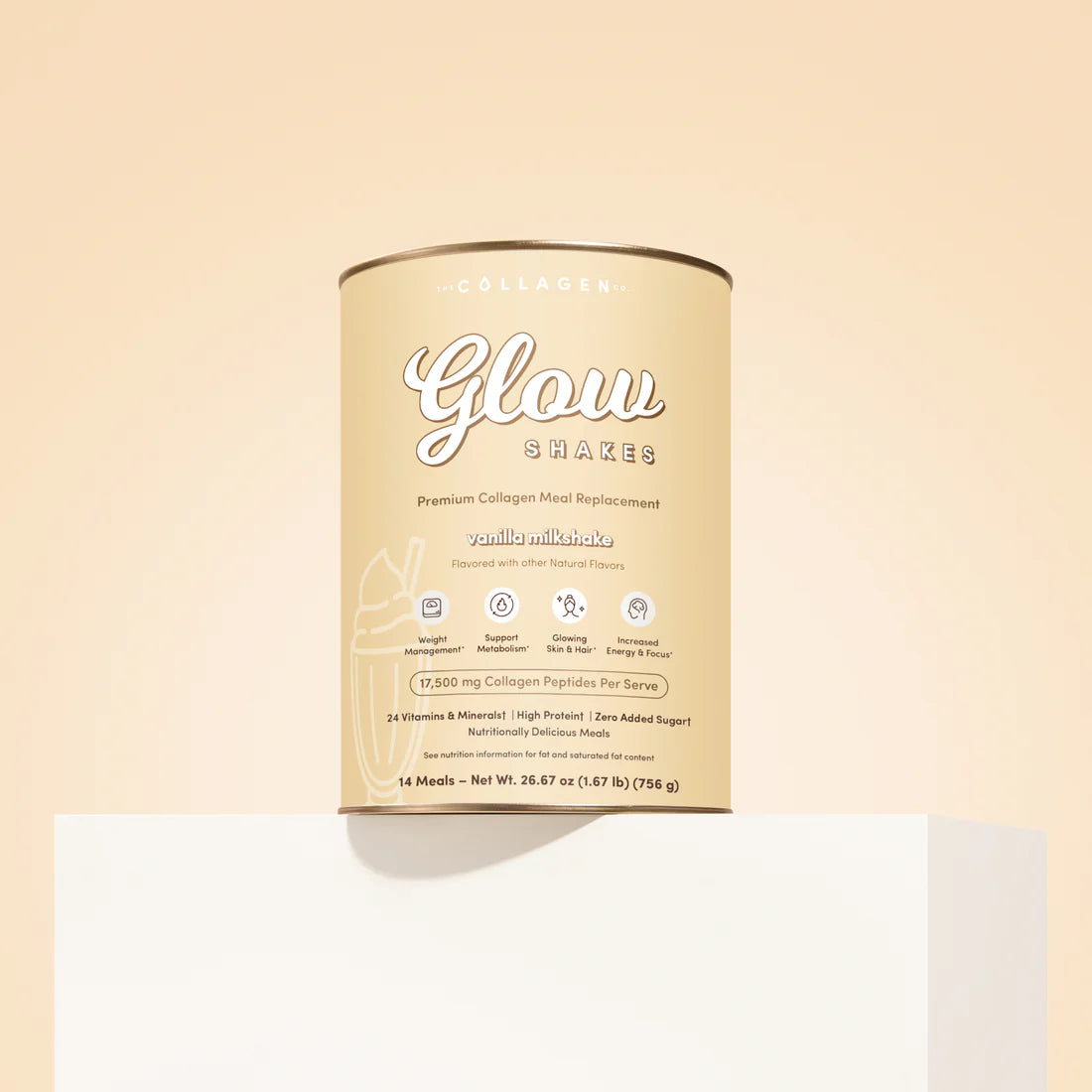 Milkshake Collagen Meal Replacement - 756g